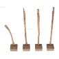 Charbon/balais de démarreur pour LUCAS 26614D, 26619, 26619A, 26619D