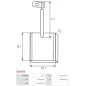 Charbon/balais de démarreur pour MAGNETI MARELLI 63220439, 63220505, 63220506, 63220535