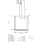 Charbon/balais de démarreur pour MAGNETI MARELLI 4201543, 4205474, 4243267, 4474612