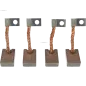 Charbon/balais de démarreur pour MAGNETI MARELLI 63223800, 63223802, 63223807, 63223830