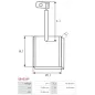 Charbon/balais de démarreur pour MAGNETI MARELLI 63216703, 63216704, 63216725, 63216726