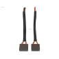 Charbon/balais de démarreur pour LUCAS 25615, 25620, 25624, 25626, 25632