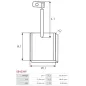 Charbon/balais de démarreur pour LUCAS 26132H/R, 26132J/R, 26133, 26133A/J, 26133K/R