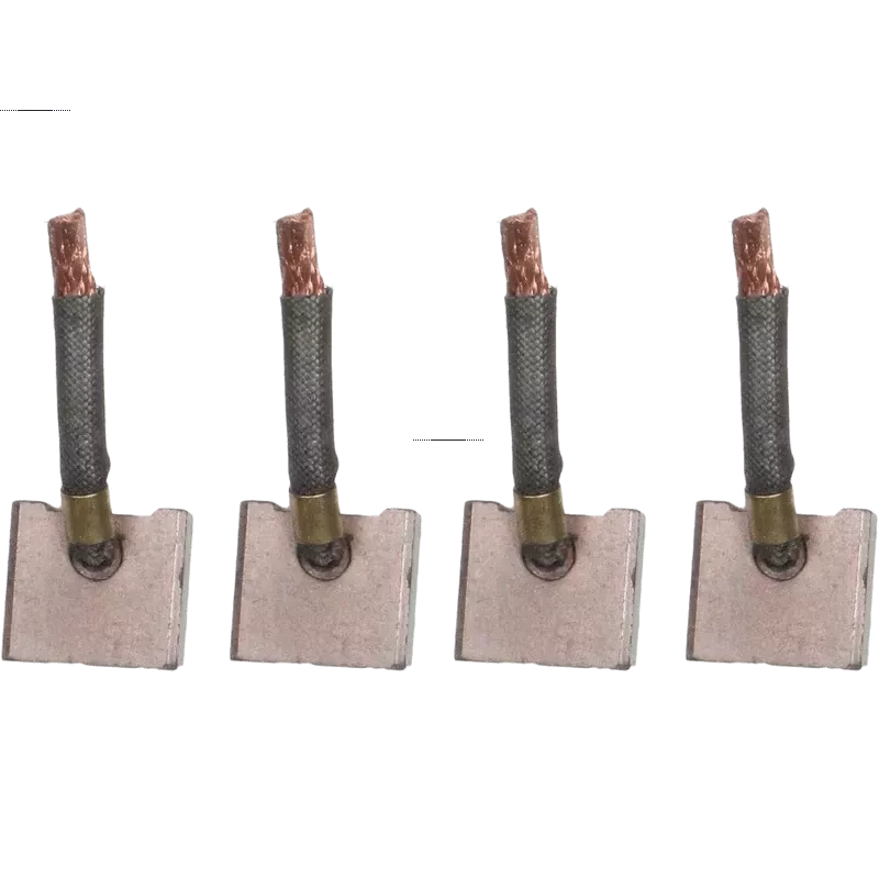 Charbon/balais de démarreur pour MITSUBISHI M003T52071, M003T54071, M003T54072