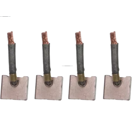 Charbon/balais de démarreur pour MITSUBISHI M003T52071, M003T54071, M003T54072