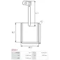 Charbon/balais de démarreur pour MITSUBISHI M4T50073, M4T50171, M4T55077