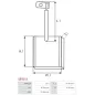 Charbon/balais de démarreur pour MITSUBISHI M1T30271, M1T93571