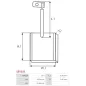 Charbon/balais de démarreur pour MITSUBISHI M001T50171, M002T52871, M1T50171, M2T52871