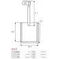 Charbon/balais de démarreur pour MITSUBISHI M0T23171, M0T30471, M0T32071, M0T32171