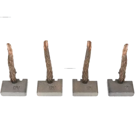 Charbon/balais de démarreur pour ISKRA / LETRIKA 11131716, 11131731, 11131746, 11131750