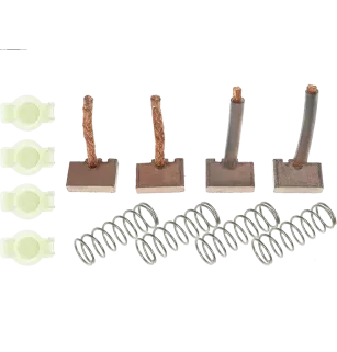 Charbon/balais de démarreur pour ISKRA / LETRIKA 11131600, 11131603, 1