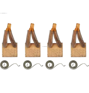 Charbon/balais de démarreur pour ISKRA / LETRIKA AZJ3226, AZJ3234, AZJ