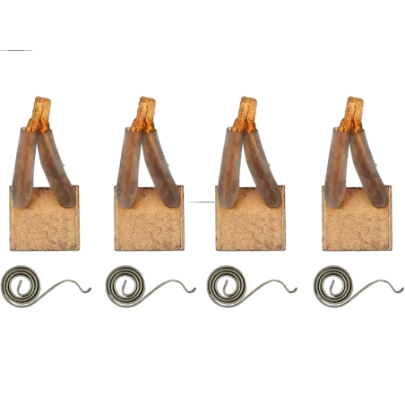 Charbon/balais de démarreur pour ISKRA / LETRIKA AZJ3226, AZJ3234, AZJ