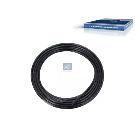 Tube polyamide, noir, d: 4 mm, D: 6 mm, L: 25 m, S: 1 mm, DIN 74324 Pour Iveco Midway, Midys, Powerstar, Stralis, S-Way, T-Way