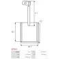 Charbon/balais de démarreur pour BUTEC 850598, 850604, 850606, 850615, 850628