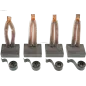 Charbon/balais de démarreur pour ISKRA / LETRIKA 11131937, 11132013, 11132014, 11132020, 11132022