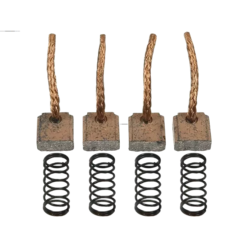 Charbon/balais de démarreur pour ISKRA / LETRIKA AZE2173, AZE2193, AZE2194, AZE2195