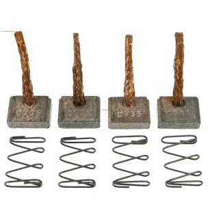 Charbon/balais de démarreur pour ISKRA / LETRIKA 11131010, 11131232, A