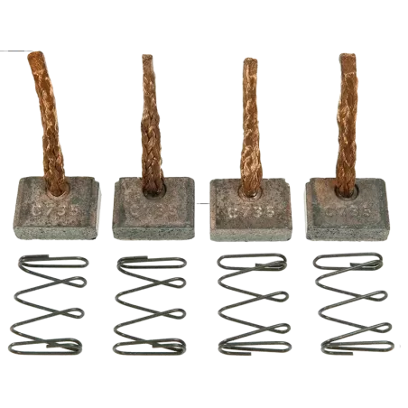 Charbon/balais de démarreur pour ISKRA / LETRIKA 11131010, 11131232, AZE2101, AZE2113, AZE2151