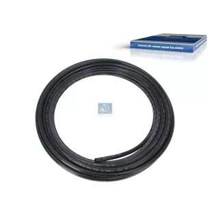 Tube polyamide, noir, d: 8 mm, D: 11 mm, L: 25 m, S: 1.5 mm, DIN 74324 Pour Mack Mid-Liner - MAN G/M/F 90 - TG-Serie