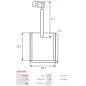 Charbon/balais de démarreur pour MITSUBA SM30202, SM30207, SM30208, SM30218