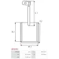 Charbon/balais de démarreur pour MITSUBA SM30202, SM30207, SM30208, SM30218