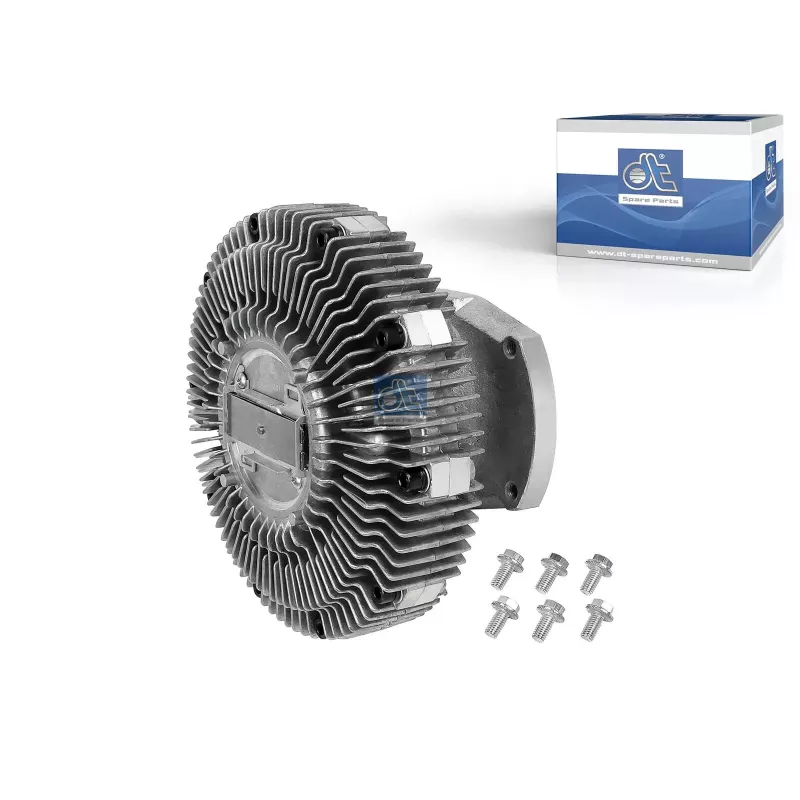 Coupleur de ventilateur, D1: 200 mm, D2: 146 mm, Lb: 130 mm, P: 152 mm, M8, d: 127 mm, H: 108 mm Pour Scania 3-Serie