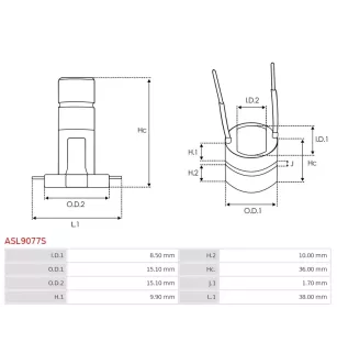 AS-PL UD45645ASL, Denso 4210007050