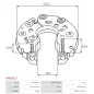 Redresseur d’alternateur HITACHI LR180751