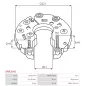 Redresseur d’alternateur AS-PL A2134S, HITACHI LR180763