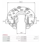 Redresseur d’alternateur 0R, AS-PL ARR9001