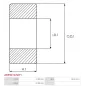 Palier AS-PL UD03031ABE, CARGO 140266, FAG 623032RSRC3, IKA 8.8257.0, MAGNETI MARELLI 24940240, MITSUBISHI ME700778, ME701254