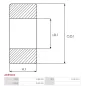 Paliers AS-PL UD12690ABE(SKF), BOSCH 1900900303, 1900900314, 1900905269, 1900905279, 2000905000, 9902455037, F000BL1023