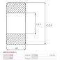 Palier AS-PL UD12690ABE(SKF), BOSCH 1900900303, 1900900314, 1900905269, 1900905279, 2000905000, 9902455037, F000BL1023