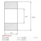 Palier AS-PL UD19474ABE(NACHI), CARGO 140220, 140220P, 142291, FAG 62062RSRC3, IKA 8.8226.0, KOYO 62062RSC3