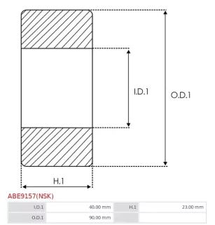 Palier AS-PL UD101646ABE(NSK), CARGO 140282, FAG 63082RSRC3