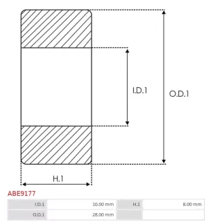 Palier AS-PL UD50077ABE, ISKRA / LETRIKA 16.908.750