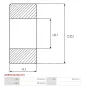 Palier AS-PL UD101833ABE(NACHI), BOSCH 1900905103, 1900905121, 1900905164, 1900905167, CARGO 140078, 140383, 142305