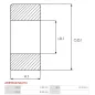 Paliers AS-PL UD19465ABE(NACHI), BOSCH 1120905013, 1120905041, 1120905044, 1120905045, 1120905050, 1120905051, 1120905060