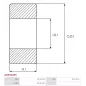 Palier AS-PL UD42294ABE, INA HK2010, SKF UD19504ABE(SKF), ELECTROLOG BEA1619