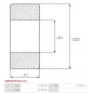 Palier AS-PL UD19466ABE(NACHI), CARGO 140091, DENSO 949100-0390, 949100-0650, 949100-2800, 949100-5940, 949100-6090