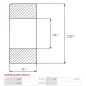 Palier AS-PL UD03644(NSK)ABE, NSK B17-102AT1XDDG3*W-01, ELECTROLOG BEA6303