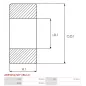 Palier AS-PL UD03551ABE, SKF BB1-0638D, BEARING SIZE 15/35X11