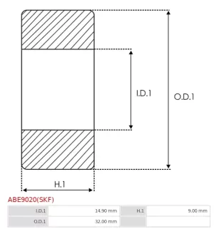 Redresseur d’alternateur AS-PL UD03012ABE, BOSCH 1900905162, CARGO 140272, CATERPILLAR 9G9817, DELCO 10498717