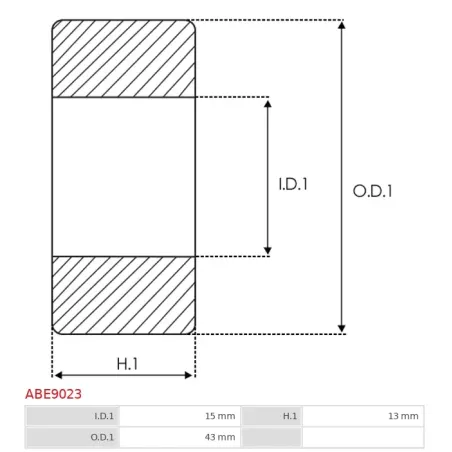 Redresseur d’alternateur CARGO 140443, DENSO 949100-3190, 1002111011, IKA 8.8538.0, KOYO 319, TOYOTA 90099-10152