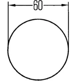 Catadioptre Hella 8RA 002 014-101