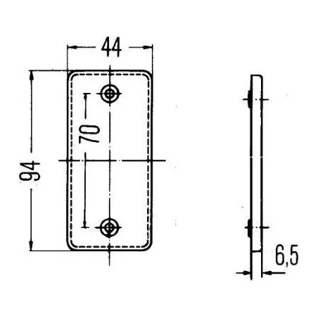 Catadioptre Hella 8RA 003 326-011