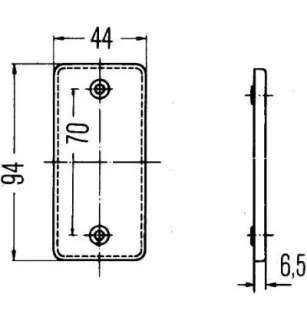 Catadioptre Hella 8RA 003 326-021