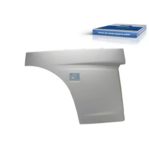 Prolongation de la porte, droite, blanc pour DAF 45/55/65/75/85/95 - 1