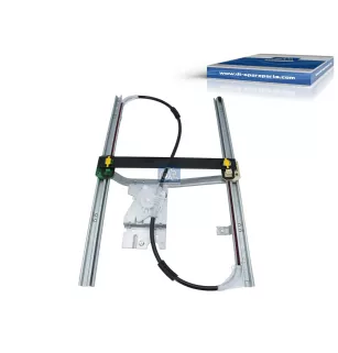 Lève-vitre, gauche, électrique, sans moteur pour Renault Kerax,Midlum,Premium - 1714809 S1